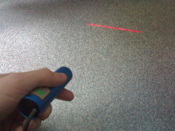 The laser